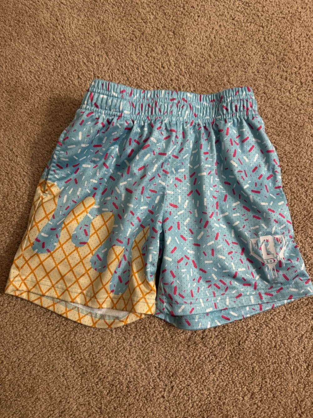 BL101 Cotton Candy Ice Cream Shorts